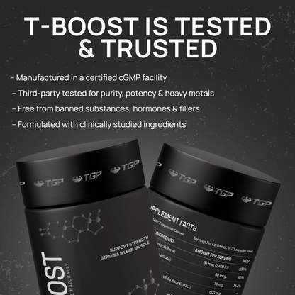 T-Boost (Natural Testosterone Support)